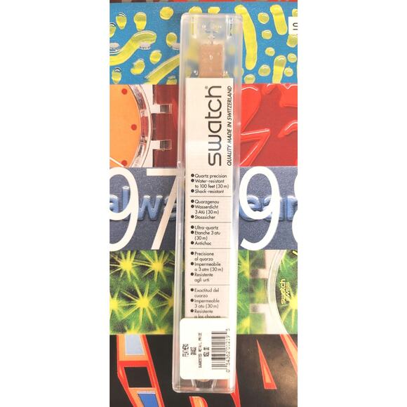 Swatch watch FEATHERS GK403 1994 Standard Gents New old stock - Picture 7 of 7